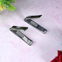 Stainless Steel Folding Large Nail Clippers with Nail File – 1 Pc