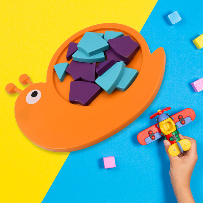 खिलौने घोंघा पहेली बच्चों, मिनी यात्रा पहेली खेल और प्री स्कूल खिलौने मोटर और तर्क कौशल STEM शैक्षिक खिलौना विकसित करता है, जन्मदिन उपहार 3 - 6 साल के बच्चे, बच्चों के लिए मस्तिष्क खेल, बच्चों के लिए बिल्डिंग ब्लॉक (मिश्रित रंग)