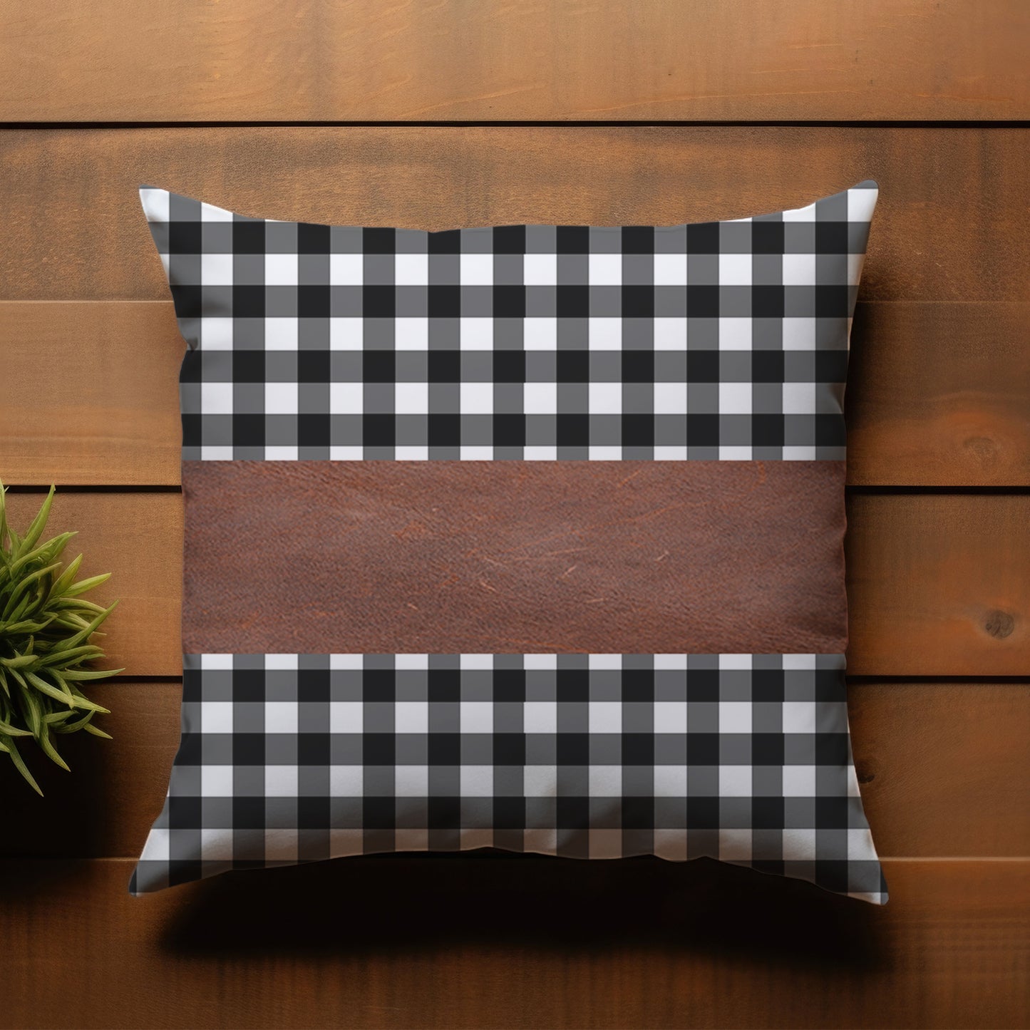 cheks design pillow cover