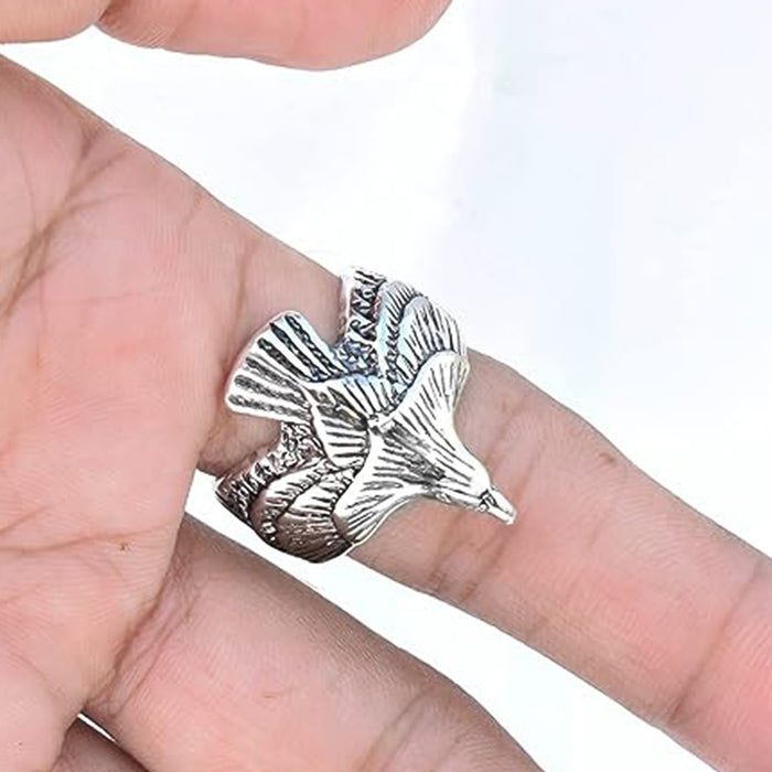 Love And Promises Attractive Flying Eagle Fingre Ring