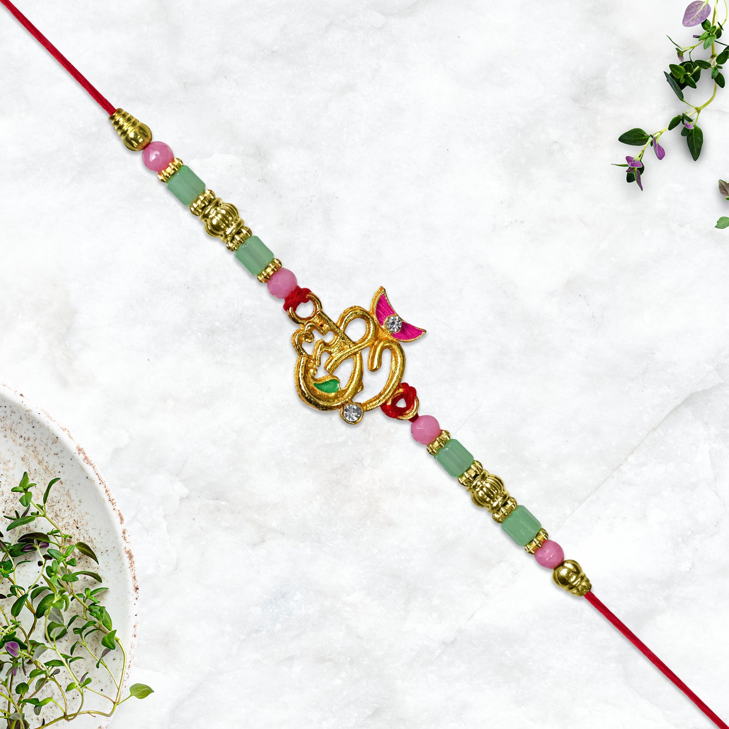 Om Moon Rakhi 