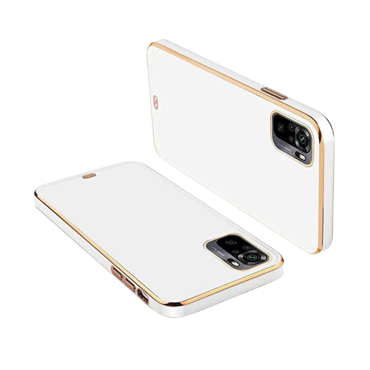 Chrome Clear Hard Protection Case For Redmi