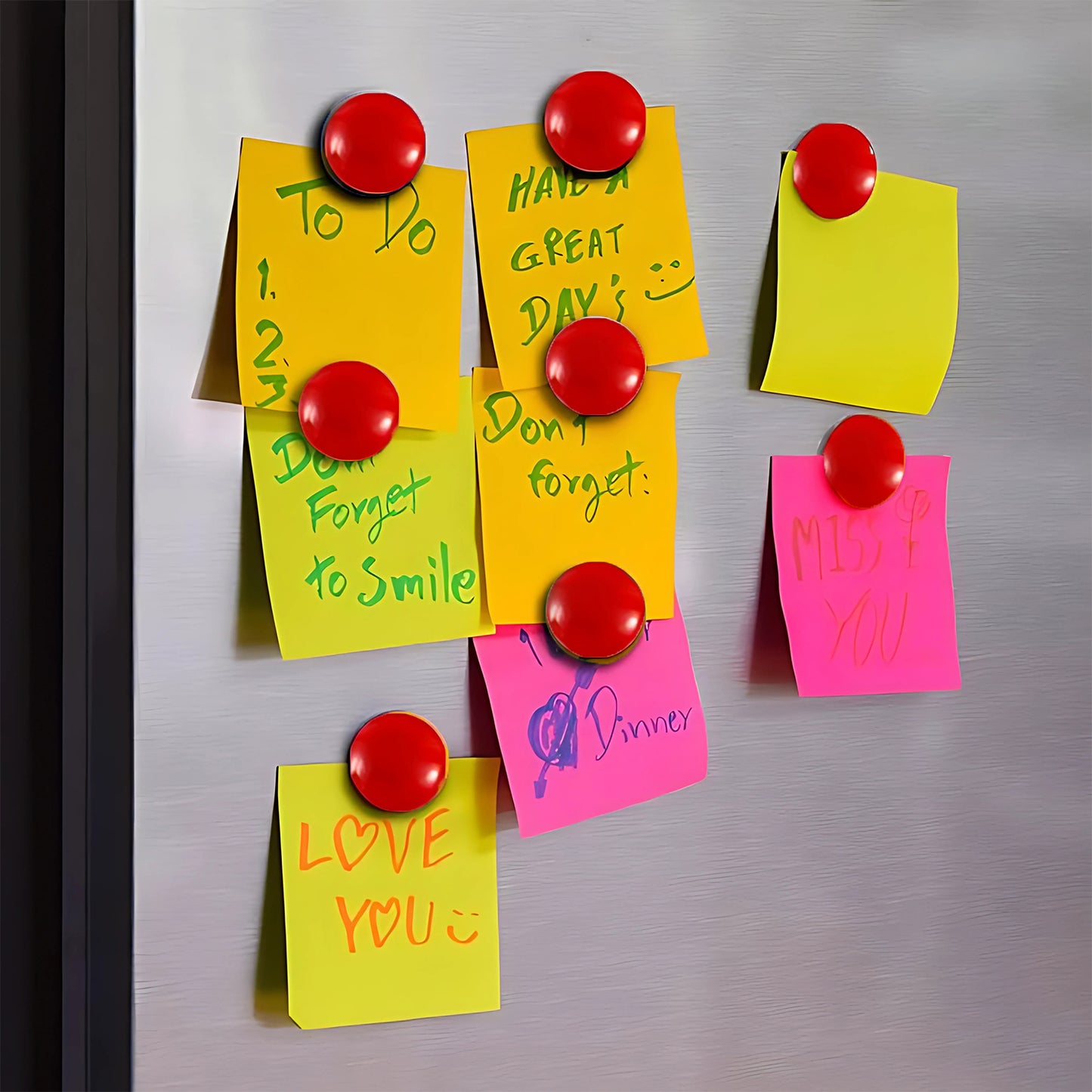 MagnetoPress Red Circular Dots