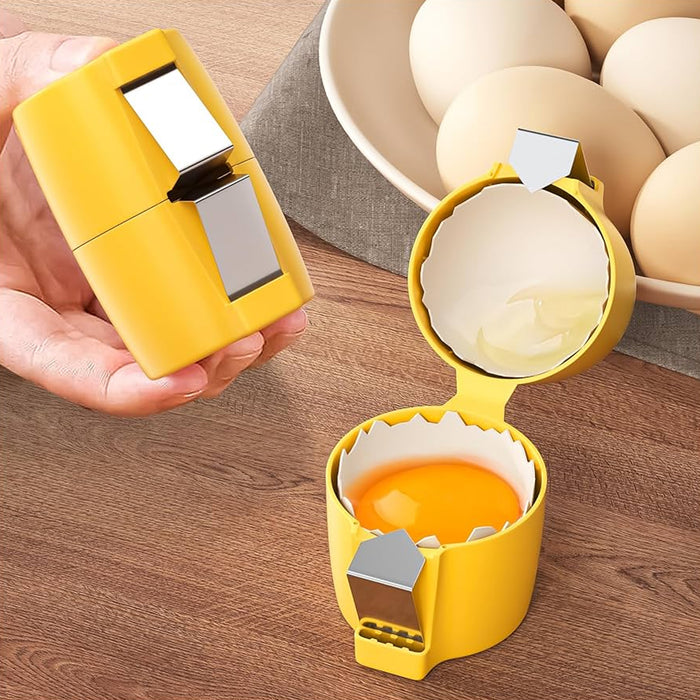 Egg Shell Opener Egg Cracker Tool for Raw Eggs Handheld (1 Pc)