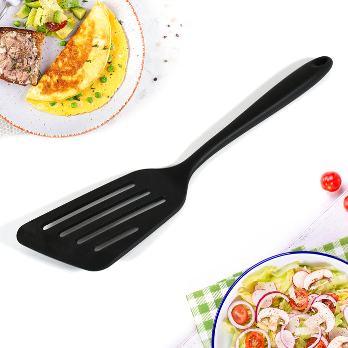 5669 Multipurpose Silicone Spoon, Silicone Basting Spoon Non-Stick Kitchen Utensils Household Gadgets Heat-Resistant Non Stick Spoons Kitchen Cookware Items For Cooking and Baking (1 Pc)