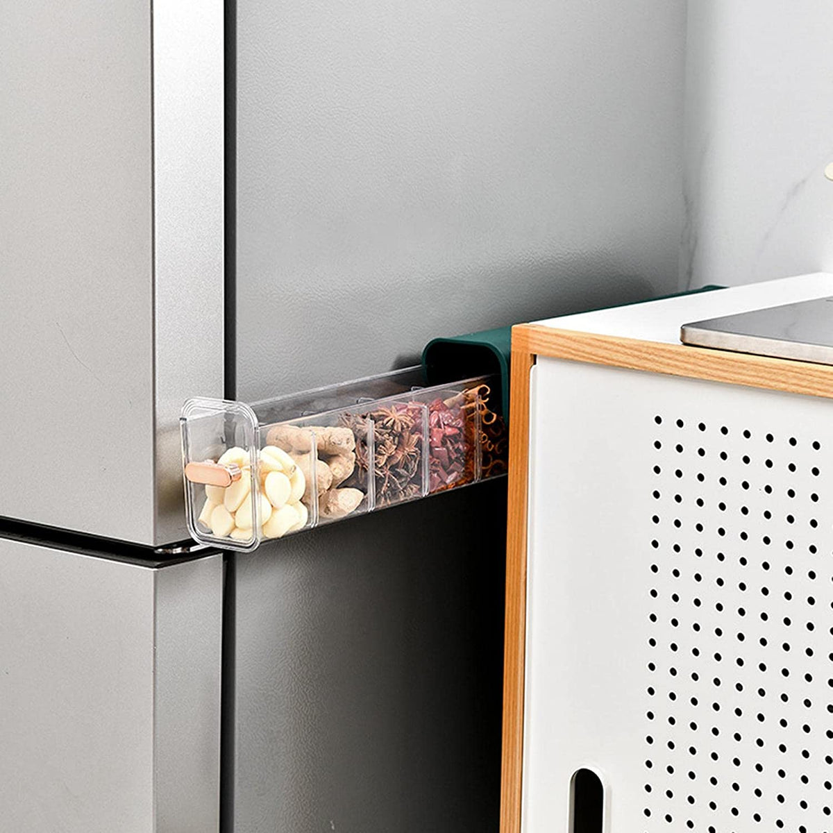 Drawer organizer cells detail