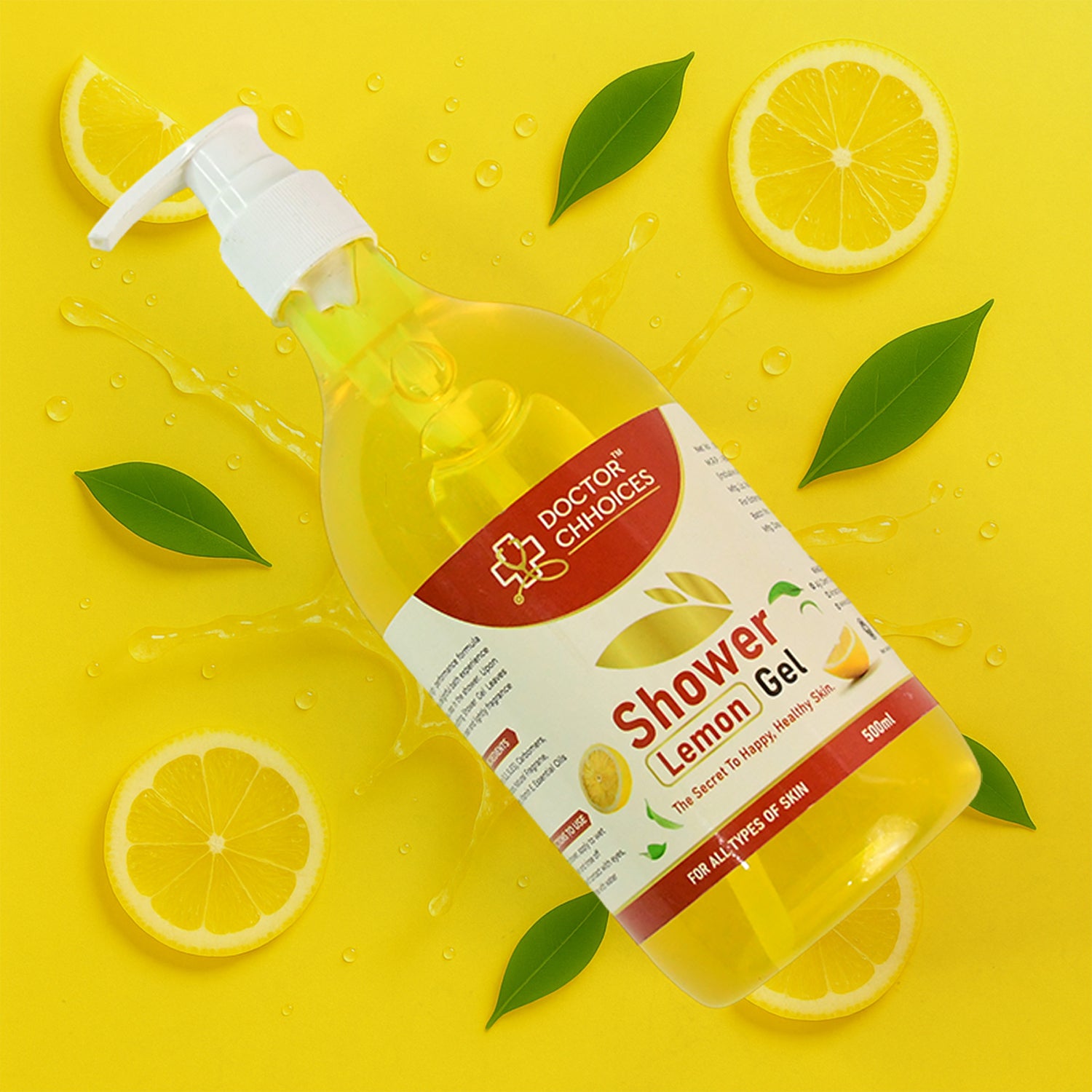 Doctor Chhoices / Choices Lemon Shower Gel – 500ml (1 Pc)