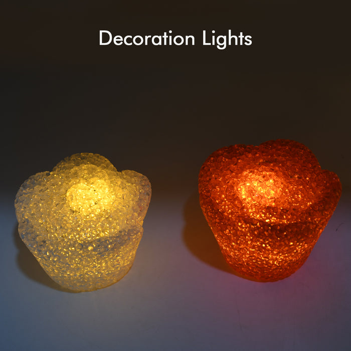 Unique Crystal Night Light: Multi-Shape LED Lamp (Mood Lighting)