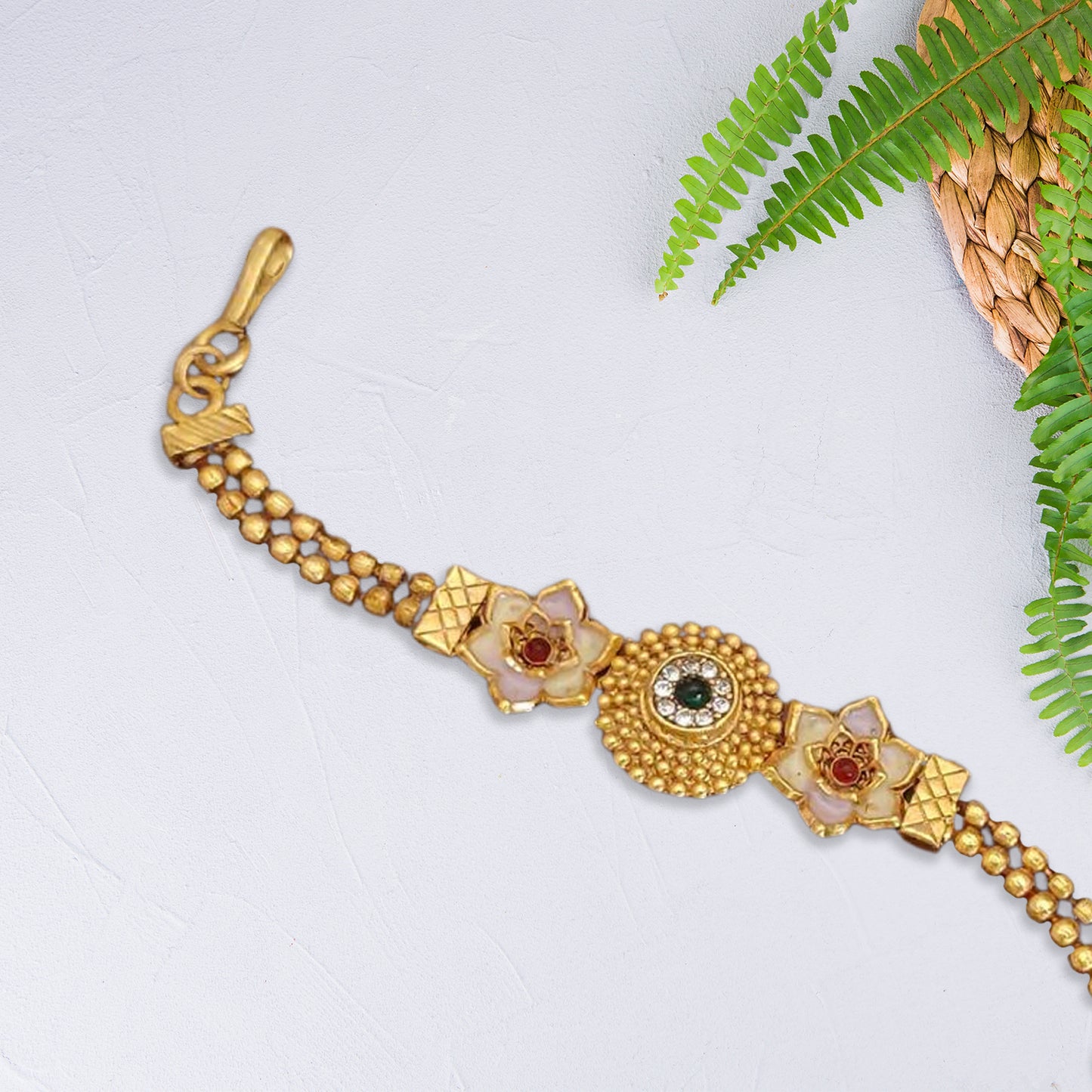 Fancy Gold Unique Bracelet For Women