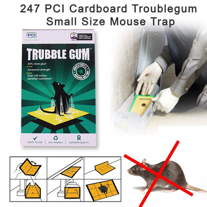 PCI Cardboard Troublegum Small Size Mouse Trap-1pc