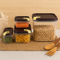 Airtight Food Storage Container Set – 4 Pc Vacuum Seal Jars