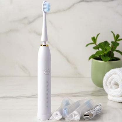 Electric toothbrush charging port detail