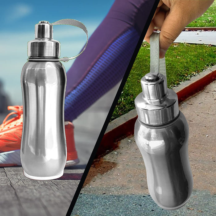 12989 Stainless Steel Insulated Water Bottle with Strainer for Home, Traveling Fridge Water Bottle, Leak Proof, Rust Proof, Cold & Hot | Leak Proof | Office Bottle | Gym | Home | Kitchen | Hiking | Trekking | Travel Bottle (800 ML Approx)