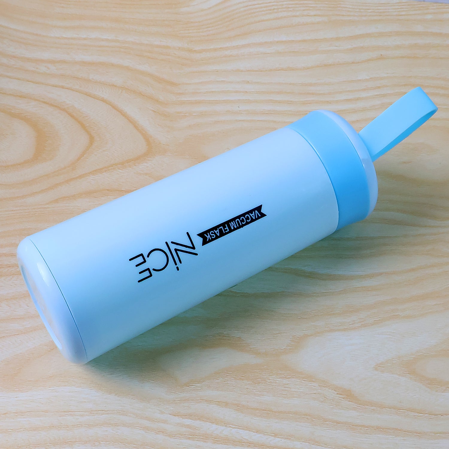 Water bottle 400ml leak proof, glass water bottle with daily water intake for gym and children, Nice Bottle (1 pc / Mix Color)