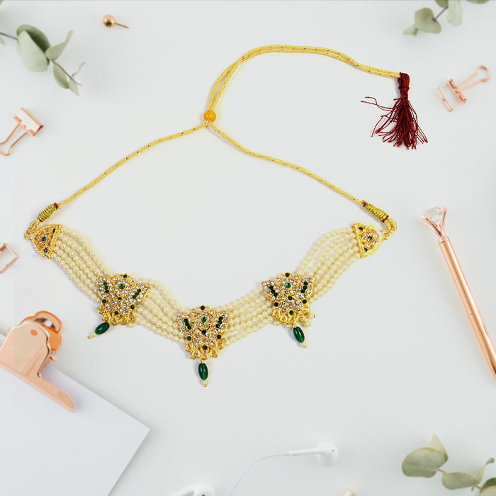 Chik Moti Necklace Set – Sophisticated and Everlasting Beauty