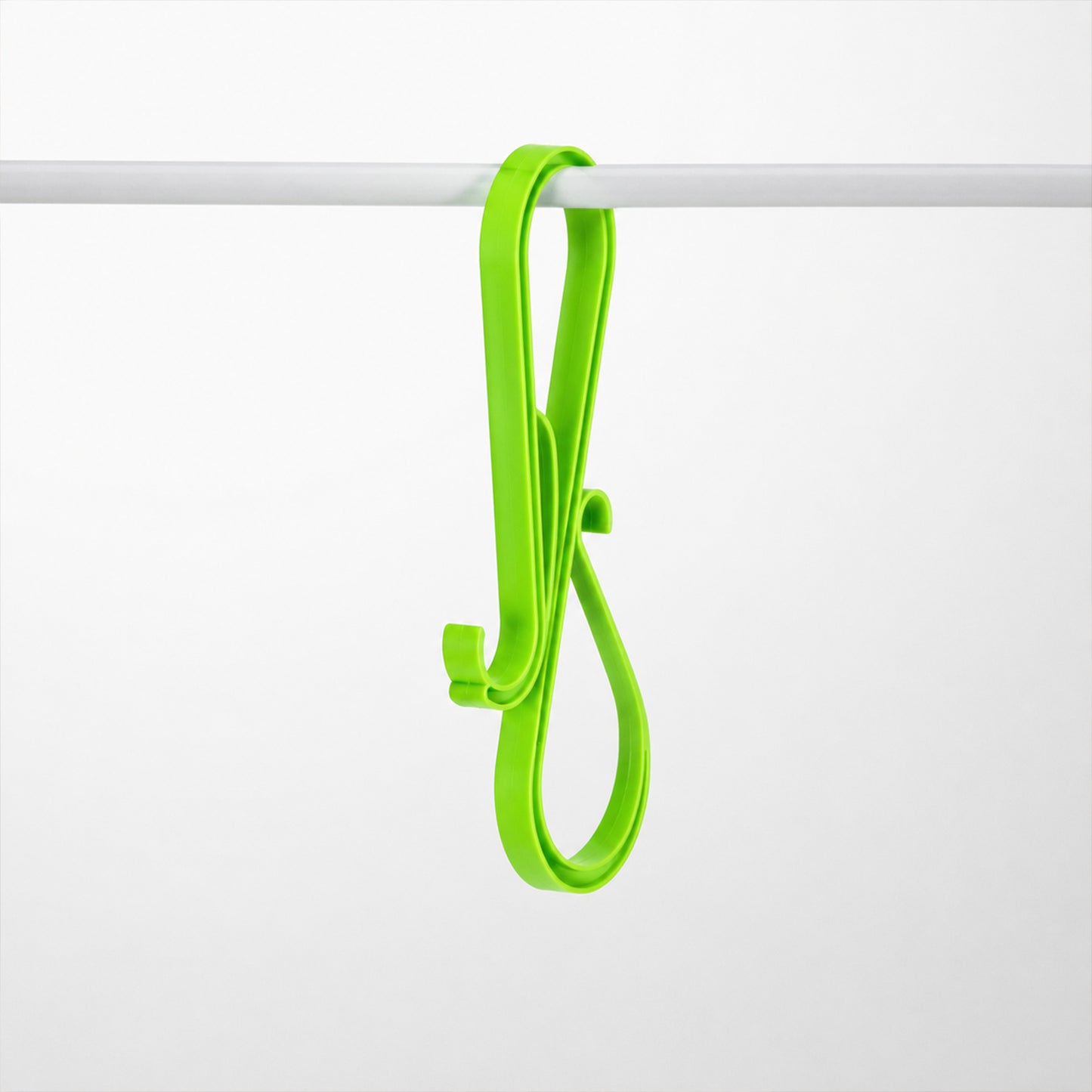 Plastic S Shape Multi Hook Hanger for Shoes Towels and Kitchen (1 Pc, Big Heavy)