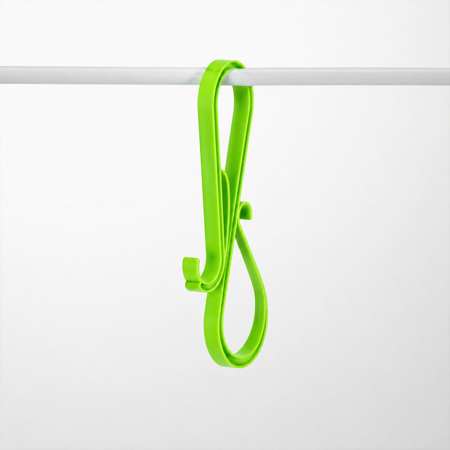 Plastic S Shape Multi Hook Hanger for Shoes Towels and Kitchen (1 Pc, Big Heavy)