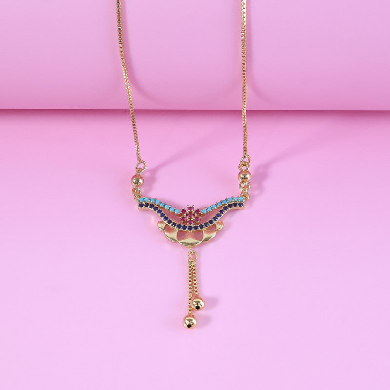 Stylish Multicolor Stone Designer Necklace for Women