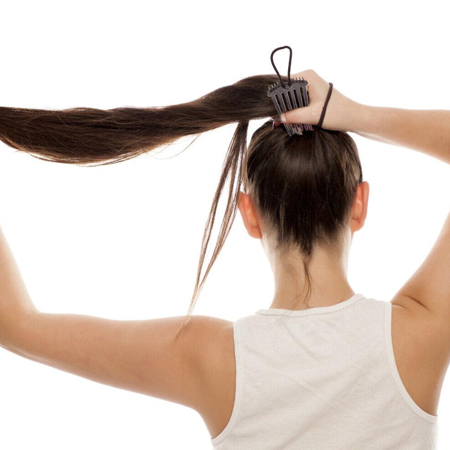 Volumizing Hair Bun Comb Clip (1 Pc)