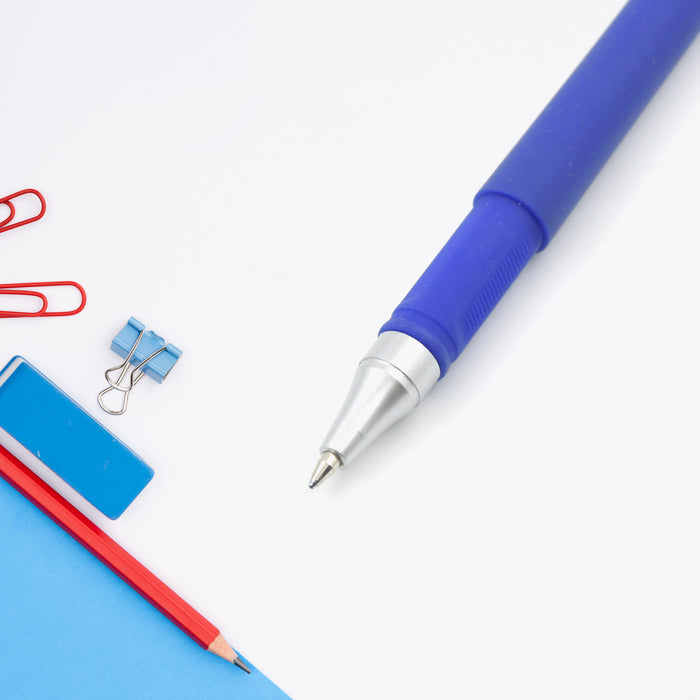 Writing Gel Pen for School Stationery Gift for Kids, Birthday Return Gift, Pen for Office, School Stationery Items for Kids (Balck, Red, Blue / 1 Pc )