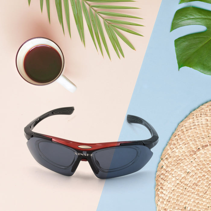 7767 Sports Sunglasses, UV 400 Protection Glasses, Lenses, goggles, su —  DeoDap