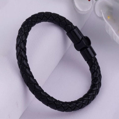 Braided Leather Wrap Bracelets