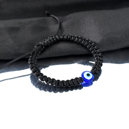 Evil Eye Black Thread Adjustable Bracelets