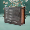 Wooden Piggy Bank Money Box – Motivational Savings Box for Kids