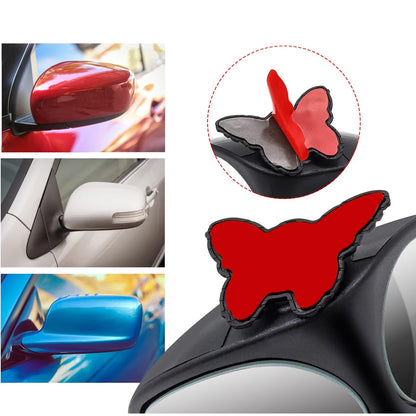 2 in 1 Car Blind Spot Mirror 360 Rotation Adjustable HD Glass (1 Pc)