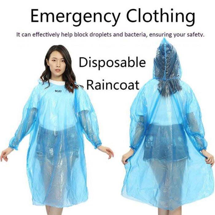 0212 Disposable Easy to Carry Raincoat