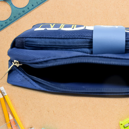 Pencil Pouch With Zipper 1 Pc / 2 Compartment)