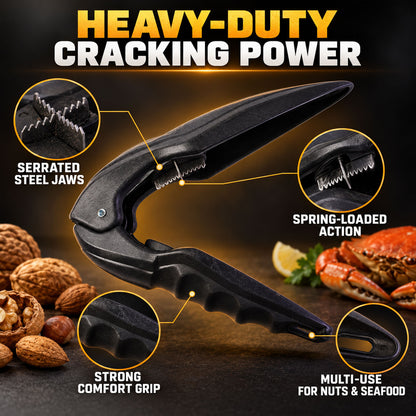 Kitchen Nut Cracker Tool for Walnuts, Almonds, Crab and Lobster Shells (1 Pc)