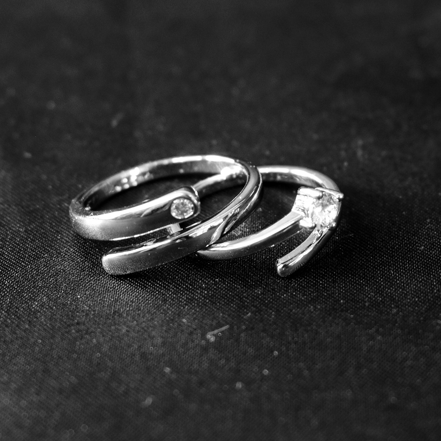 Adjustable Couple Rings Combo for Lovers