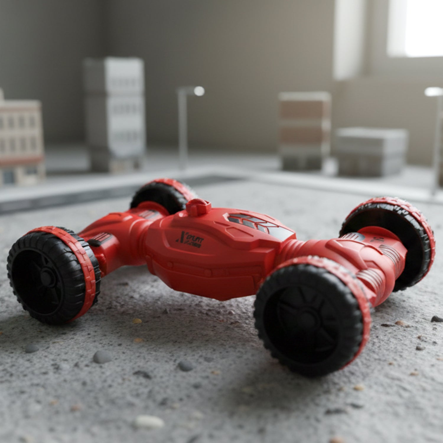 Remote Control One-Key Deformation Stunt Car (1 Set)