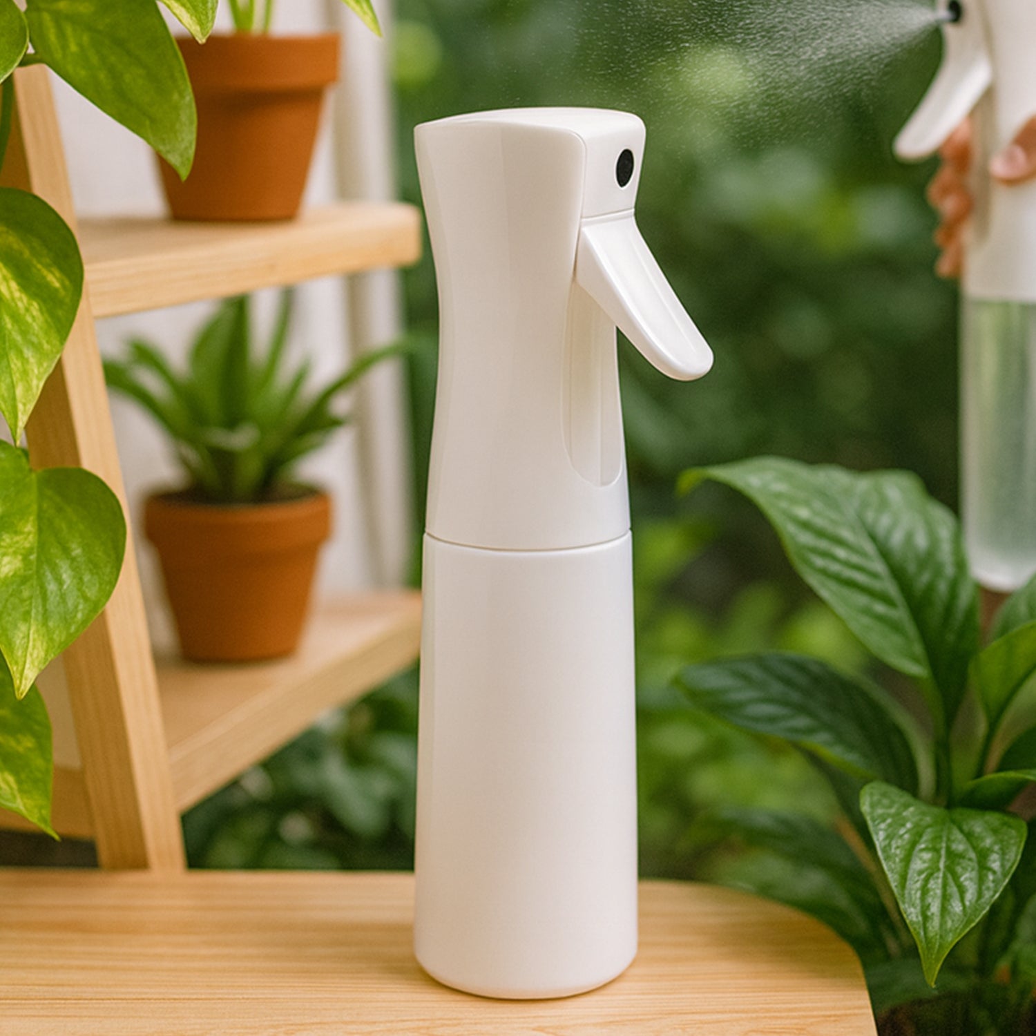 Multipurpose Plastic Mist Spray Bottle (250 ML / Mix Color / 1 Pc)