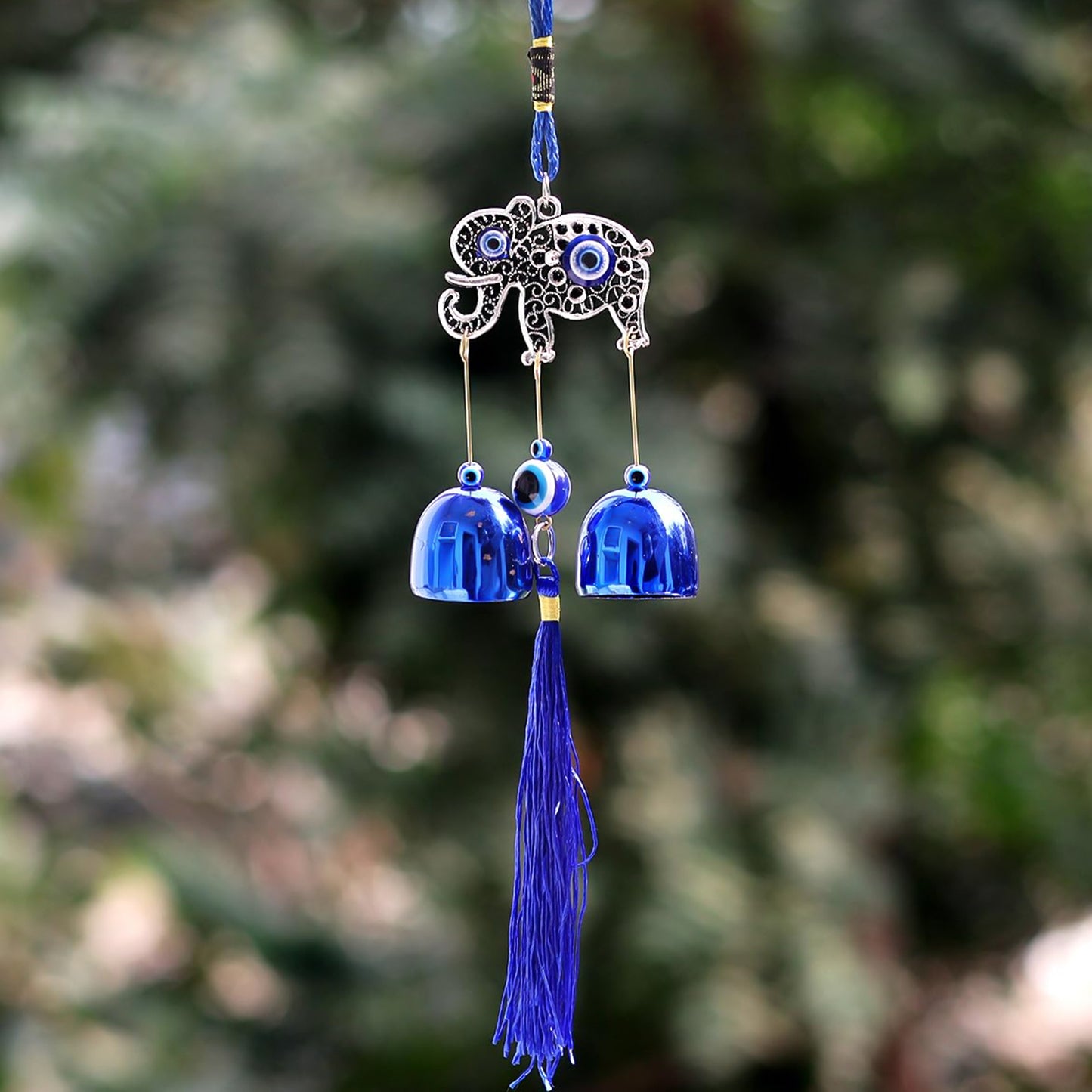 Metal Evil Eye Wind Chime Bells (Mix Design / 1 Pc)