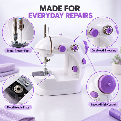 Mini Sewing Machine – Portable Stitching Tool | XcelCraft