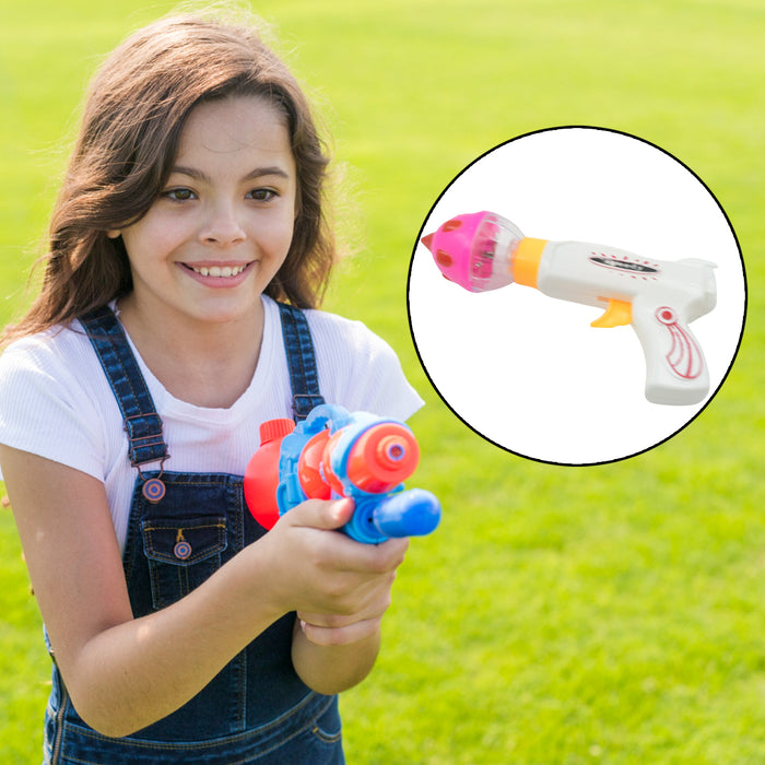 Flash & Sound Super Speed Spinner Gun Set for Kids (Battery Not Included / 1 Pc )