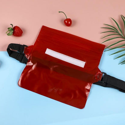 Outdoor waterproof waist bag