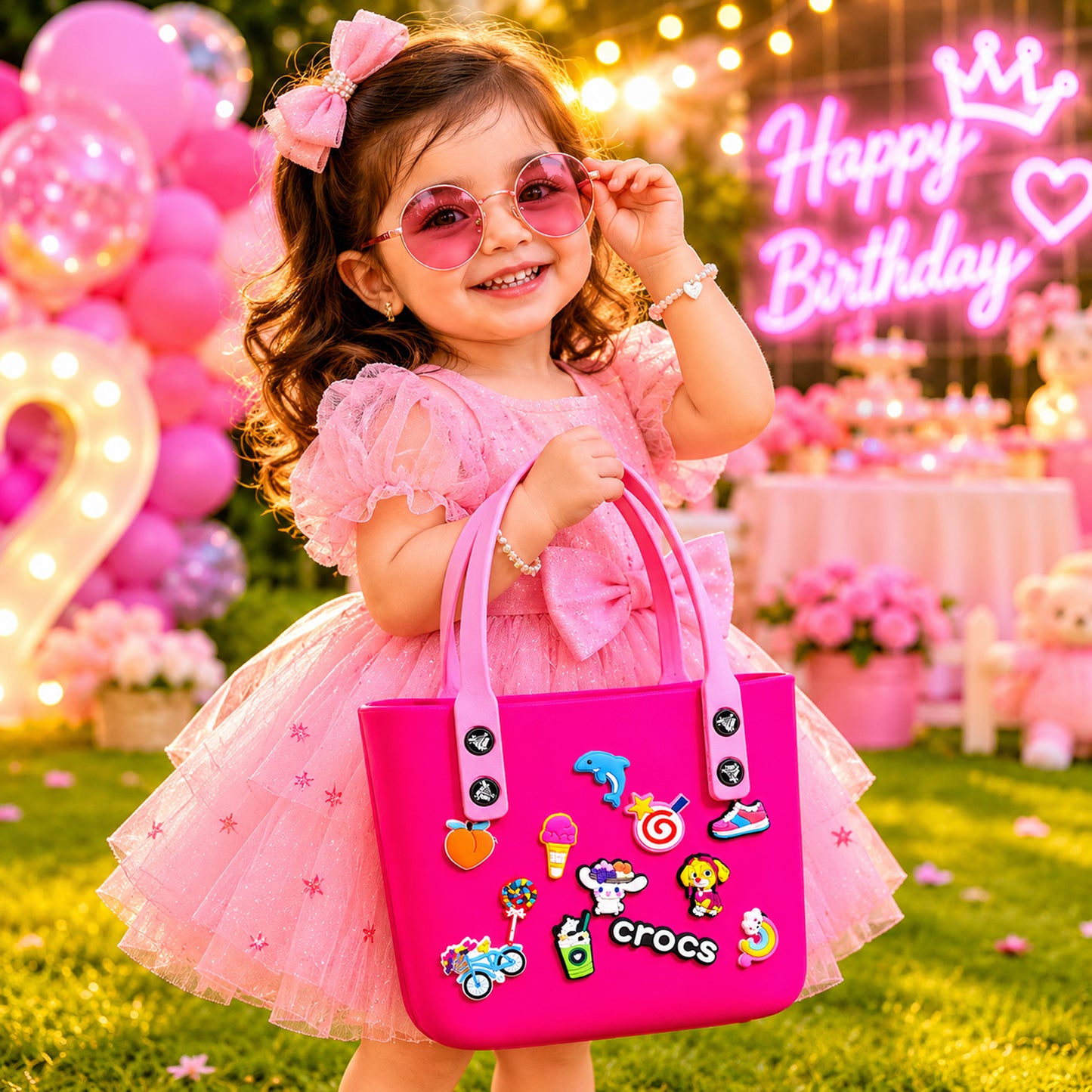 Crocs style bag for shopping & travel