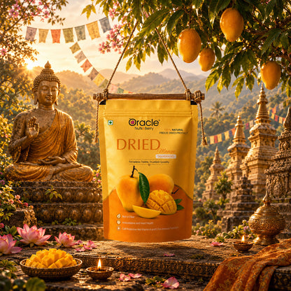 Dried Mango Slices Premium Naturally Sweet Dehydrated Tropical Fruit Snack (250g)