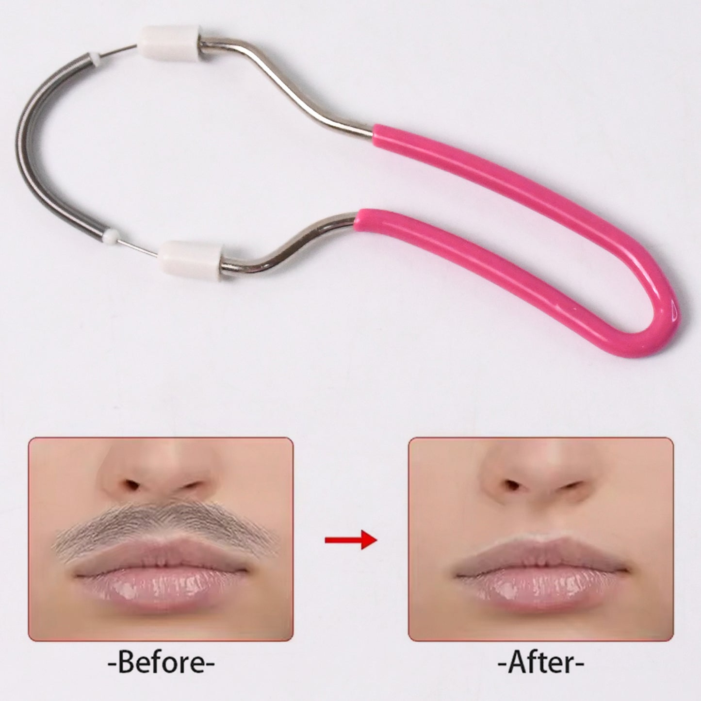 Facial Hair Remover Portable Spring (1 Pc)