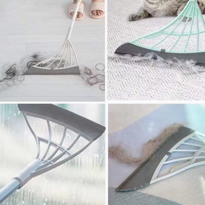 0525 સ્ક્રેપર સાથે ટકાઉ ઇકો-ફ્રેન્ડલી સાવરણી