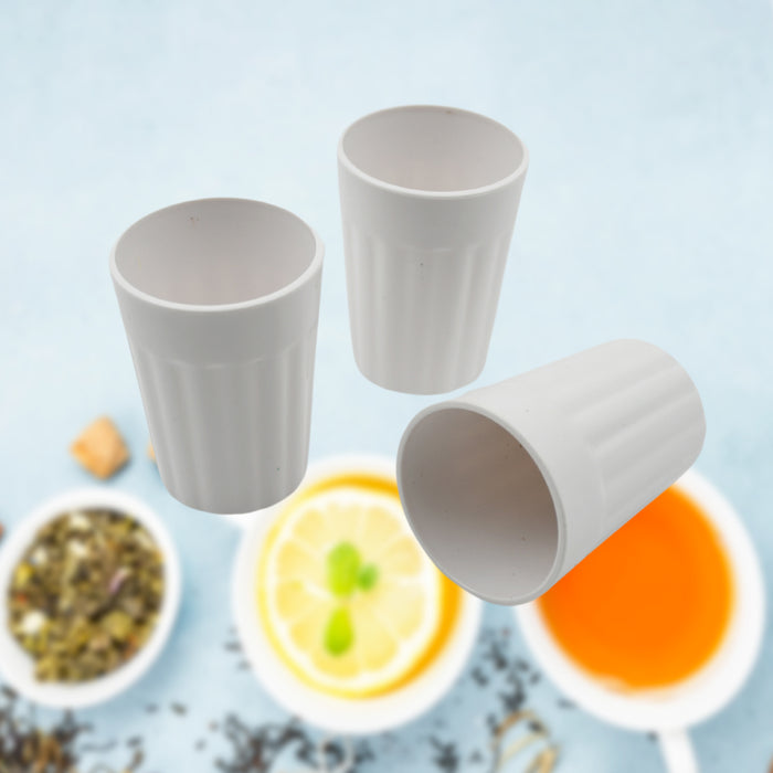 Small Plastic Coffee / Tea Cups Reusable Plastic Cup Mug Lightweight M ...