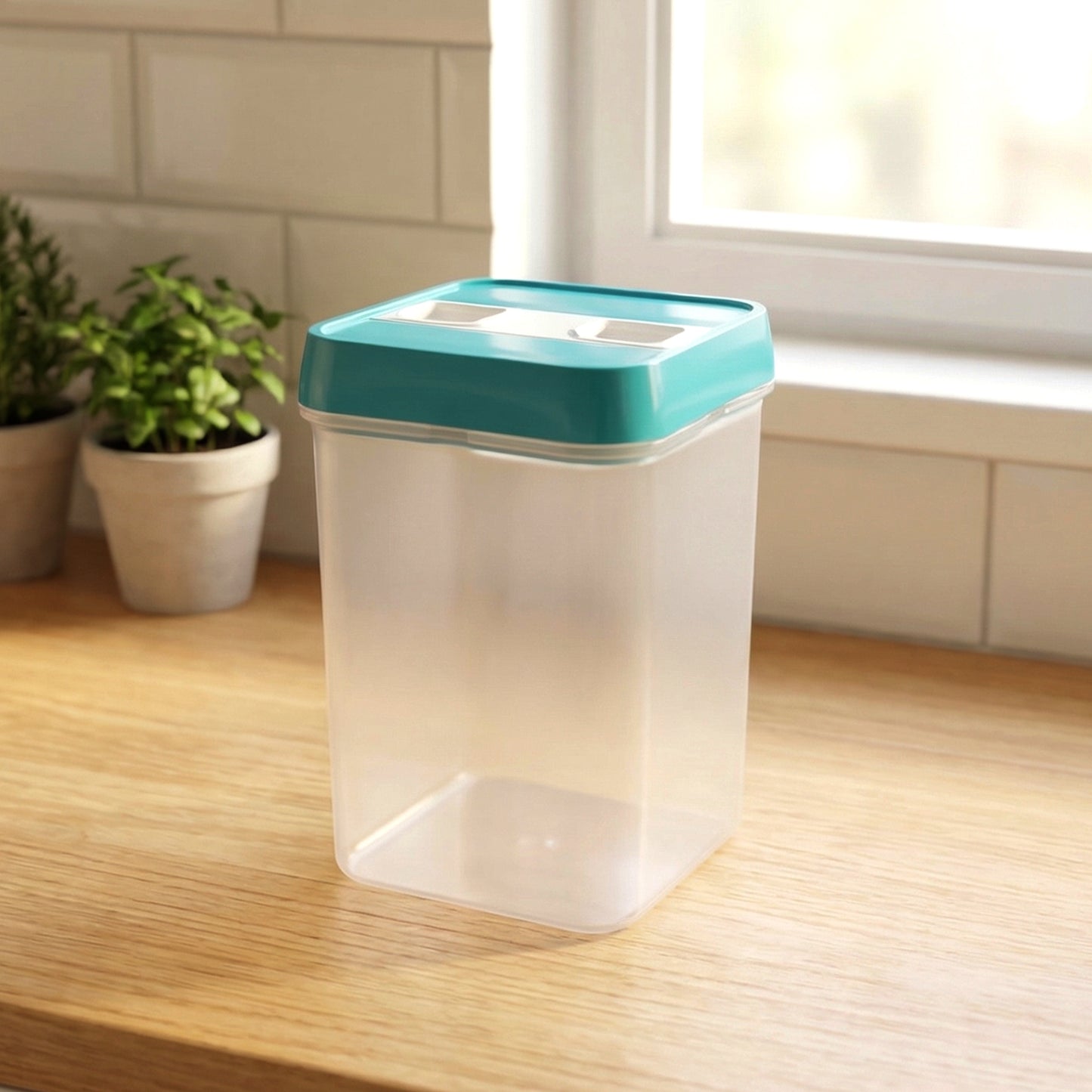 Plastic Storage Container Side View