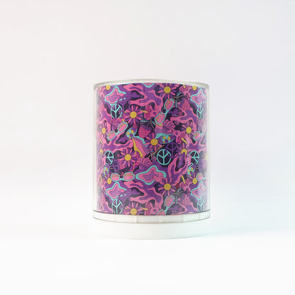 Khyati Crystal Round Pen Stand – Stylish Transparent Desk Organizer