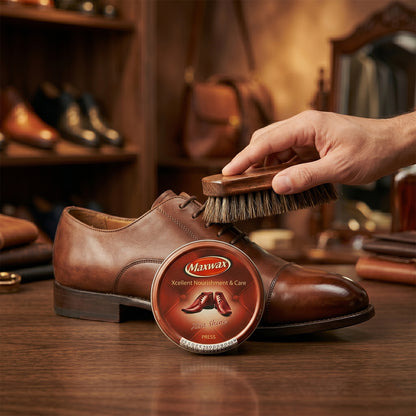 rich brown shoe polish
