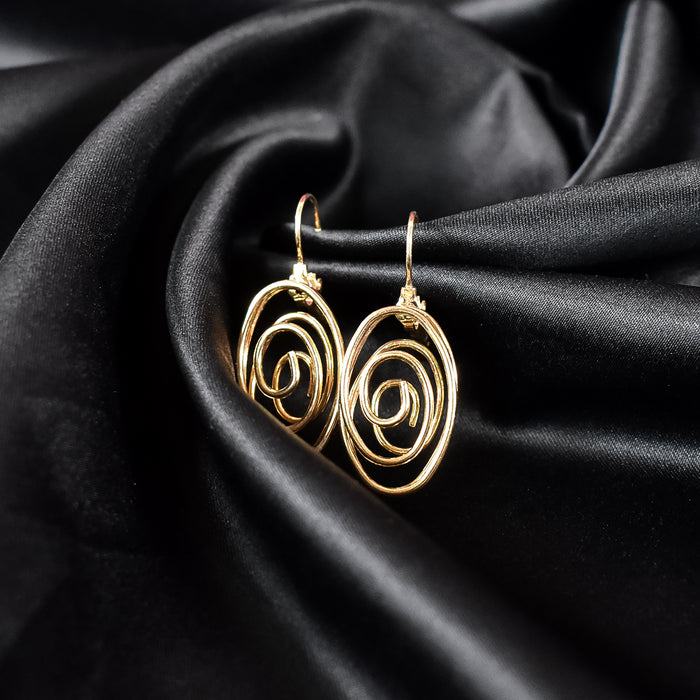 Spring Design Hoops Earring For Women And Girl