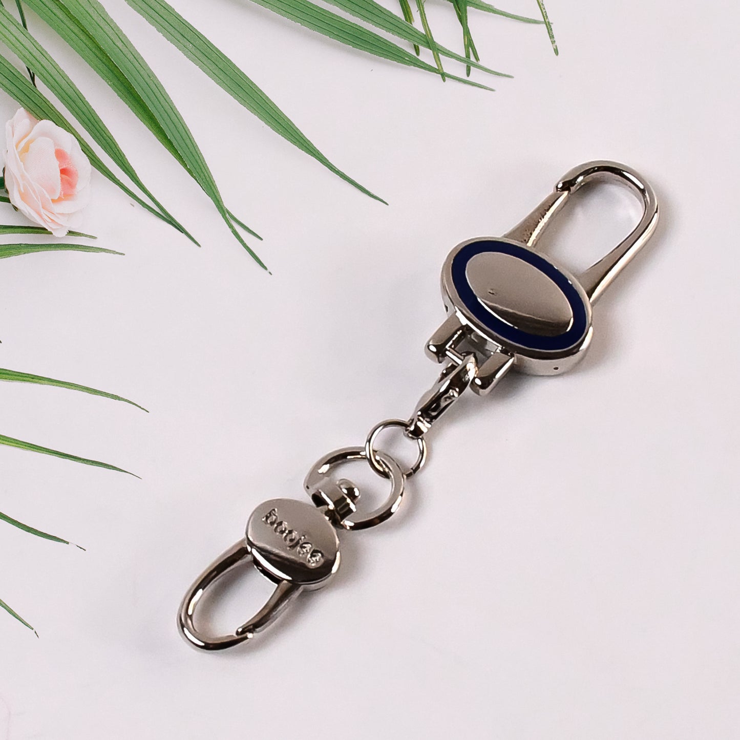 Metal Retractable Key Chain Recoil Keyring Heavy Duty Wire Rope