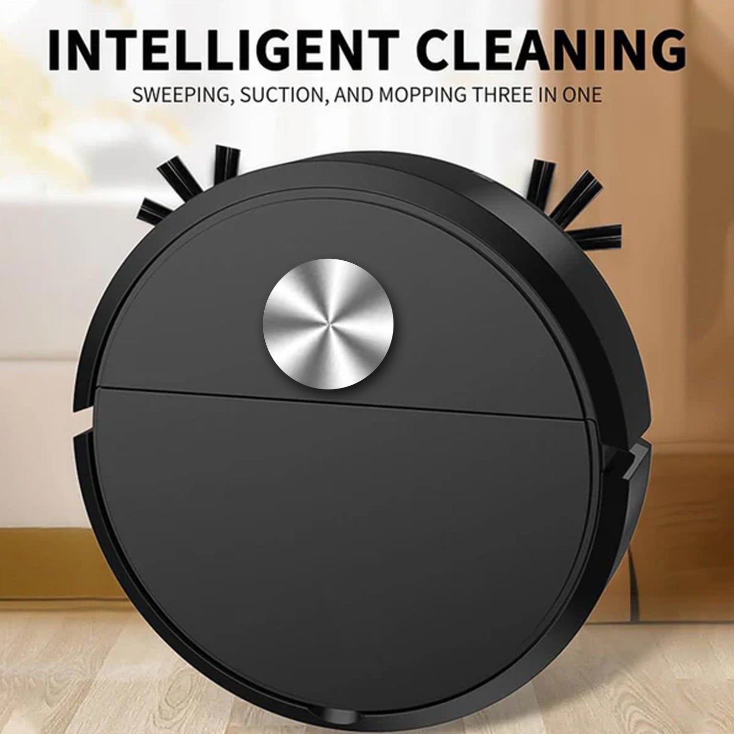 Vacuum Cleaner Sweeping Robot – Quiet & Compact - Image 3